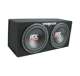 TNE212D + EV1500M + AKS8 + CPBK2 MTX TNE212D 12" 1200W Dual Loaded Subwoofer Box + 1500W Amp + Wiring + Capacitor