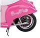 15130659 + 97913 + 96785 Razor Pocket Mod Mini Electric Scooter Bundle with Rainbow Helmet & Safety Pads