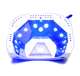 US01379-18GLAMP + 01755-BASIX + 1900116-6PPACK Gelish Professional Gel Nail LED Lamp + Starter Kit + 16 Colors