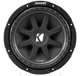 43C124 + VM12SEALED + AC15001M + AKS8 Kicker 43C124 12" 600W Subwoofers + Sealed Subwoofer Box + 1500W Amp + Amp Kit (Package)