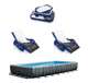26367EH + 2 x 58868EP + 58821EP Intex Pool Set w/ 2 Inflatable Loungers and Cooler