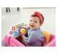 DJD10 Fisher-Price Laugh & Learn Crawl Around Car Baby Activity Learning Toy, Pink