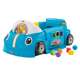 DJD09 Fisher-Price Laugh & Learn Crawl Around Car Baby Activity Learning Toy, Blue