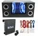 BNPS122 + R1100M + AKS8 Pyramid BNPS122 12-Inch 1200W Subwoofer with Box + 1100W Mono Amp + Amp Kit
