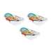 3 x CHP84 Fisher Price Go Wild Baby Bathtub (3 Pack)