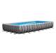 26371EH + 2 x 58821EP + 4 x 58868EP Intex 32' Rectangular Swimming Pool, Beverage Float (2 Pack), & Float (4 Pack)