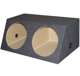 CX122 + AR1500M + AKS8 + QSMBASS12 Boss 12-Inch 1400W Subwoofers + 1500W Mono Amplifier + Amp Kit + Subwoofer Box