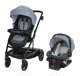 2032495 Graco UNO2DUO Baby Single Double Stroller & Infant Car Seat Travel System, Hazel