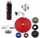 CPBK2 + BGE4RB Boss CPBK2 2.0 Farad Led Digital Capacitor Cap with 4 Gauge Amp Kit