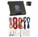 AC12002 + AKS8 Planet Audio AC1200.2 1200W 2 Channel Amplifier with 8 Ga Amp Kit