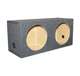 43C124 + VM12SEALED + AR1500M + AKS8 Kicker 43C124 600W 12-Inch Subwoofers with Sealed Box Enclosure with Amp with Wiring (Pair)