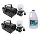 H700 + FJU Chauvet H 700 Hurricane Fog/Smoke Pro Machines H-700 (2) + 1 Gallon FJU Fog Fluid