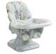 DRF75 Fisher-Price SpaceSaver 2-in-1 Infant High Chair/Toddler Booster Seat, Green