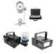 EZPIN-PACK4 + H700 + MINISTROBE-LED Chauvet DJ 4 Pack Spot + Fog Machine + Mini Strobe