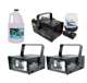 MINISTROBE-LED + H700 + FJU Chauvet CH-730 Mini Strobe Lights (2) + H700 Fog Machine + Fog Fluid