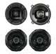 DB522 + 43DSC504 Polk 5.25-Inch Speakers, Pair + Kicker 5.25-Inch Speakers, Pair