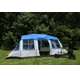 TGT-PRESCOTT-12-B Tahoe Gear Prescott 12 Person Instant Family Camping Cabin Tent, Blue(For Parts)