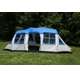 TGT-PRESCOTT-12-B Tahoe Gear Prescott 12 Person Instant Family Camping Cabin Tent, Blue(For Parts)