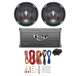 P126DVC + AR16002 + AKS8 2 BOSS P126DVC 12" 2300W Car Subwoofers Subs + 1600W 2-Ch Amp + 8 Gauge Amp Kit
