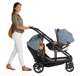 2032495 Graco UNO2DUO Baby Single Double Stroller & Infant Car Seat Travel System, Hazel