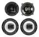DB522 + R63 Polk Audio 5.25" 300W Car/Marine ATV Speakers, Pair + 6.5" 300W Speakers, Pair