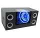 BNPS122 + R1100M + AKS8 Pyramid BNPS122 12-Inch 1200W Subwoofer with Box + 1100W Mono Amp + Amp Kit