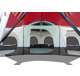 TGT-CARSON-18-B-U-A Tahoe Gear Carson 3 Season 14 Person 25x17.5' Family Cabin Tent, Red (Open Box)