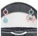 GKH69 Fisher Price GKH69 2-in-1 Portable On-The-Go Baby Dome Play Area, Rosy Windmill