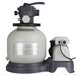 28647EG + 28000E Intex 2800 GPH Above Ground Pool Sand Filter Pump + Wall-Mounted Surface Skimmer