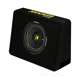 44TCWC104 + R1100M + AKS8 Kicker 44TCWC104 10-Inch 600W /Truck Subwoofer with Box with Amplifier with 8 Gauge Amp Kit