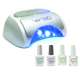 US01379 + 1121787-FANTASTIC Gelish Harmony 18G Pro LED Nail Polish Curing Lamp and Fantastic Four Kit