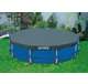 26701EH Intex 10ft x 10ft x 30in Pool w/ 10 Foot Round Pool Cover and Filter Cartridge