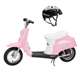15130610 Razor Pocket Mod Miniature Euro 24V 250W Kids Motor Powered Scooter & Helmet