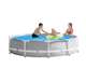 26701EH Intex 10ft x 10ft x 30in Pool w/ 10 Foot Round Pool Cover and Filter Cartridge
