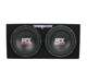TNE212D + AC15001M + 2 x AKS8 MTX TNE212D 12" 1200W Dual Car Subwoofers + Box + Planet Amp + Kit