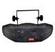 DERBY-X + BLACK-24BLB Chauvet DJ Derby X DMX-512 LED Strobe Light | DJ 24-Inch Black Light Tube And Fixture