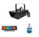 H1302 + FJU + DJBANK Chauvet Fog Machine & Fog Smoke Juice Fluid W/ Sound Active Light Strip