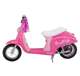 15130659 + 97778 + 96761 Razor Pocket Mod Mini Electric Scooter & Black Helmet & Rainbow Elbow, Knee Pads