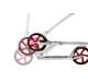 13013201 + 97778 + 96771 Razor A5 Lux Scooter (Red) with Helmet, Elbow, & Knee Pads