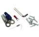 CPBK2 + BGE4RB Boss CPBK2 2.0 Farad Led Digital Capacitor Cap with 4 Gauge Amp Kit