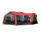 TGT-CARSON-18-B-U-A Tahoe Gear Carson 3 Season 14 Person 25x17.5' Family Cabin Tent, Red (Open Box)