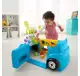 DJD09 Fisher-Price Laugh & Learn Crawl Around Car Baby Activity Learning Toy, Blue