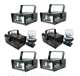 4 x MINISTROBE-LED + 2 x H700 4 Chauvet CH-730 Mini Strobe Lights with H700 Fog Machines (Pair)