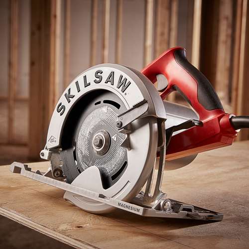 Skilsaw 71/4 Inch 15 Amp Left Blade Sidewinder Circular Saw,