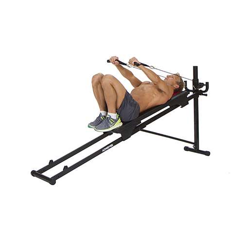 Total Gym Home Fitness Folding Full Body Workout Exercise Machine (Open