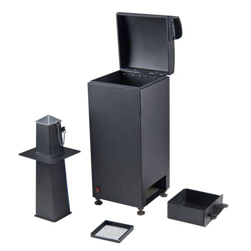 Masterbuilt Wood Chip Pellet Burning BBQ Slow Smoker Attachment (Open