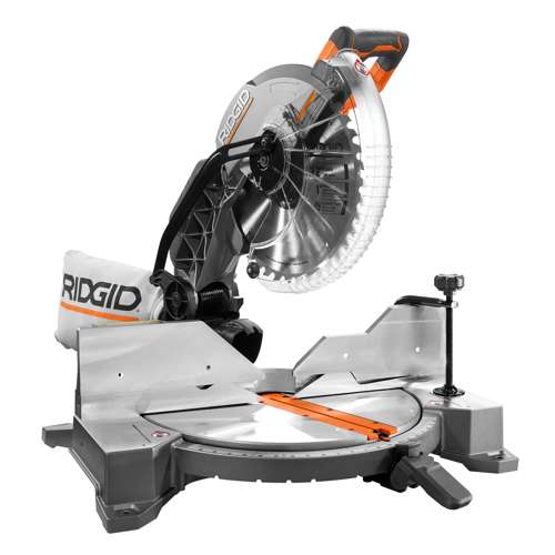 Ridgid 12Inch Dual Bevel Compound Miter Saw (Certified Refurbished