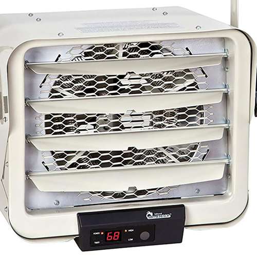 Dr. Infrared Heater Mounted Electric Heater with Remote Control (For