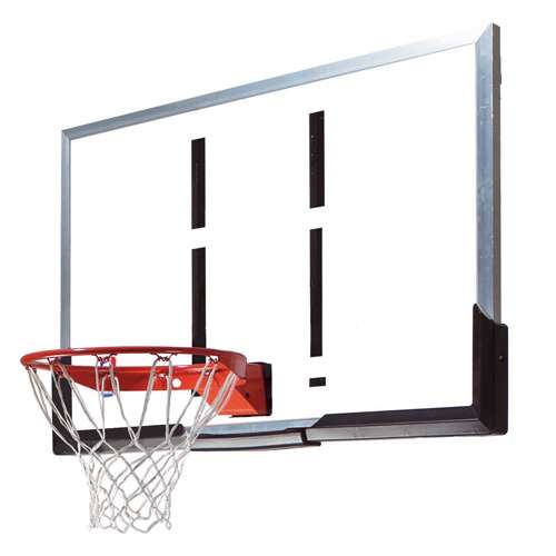 Spalding 54" Acrylic Basketball Backboard and Hoop with Breakaway Rim