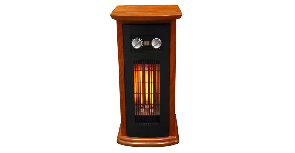 LifeSmart LifePro 3 Element 1500W Infrared Quartz Tower Heater LS21